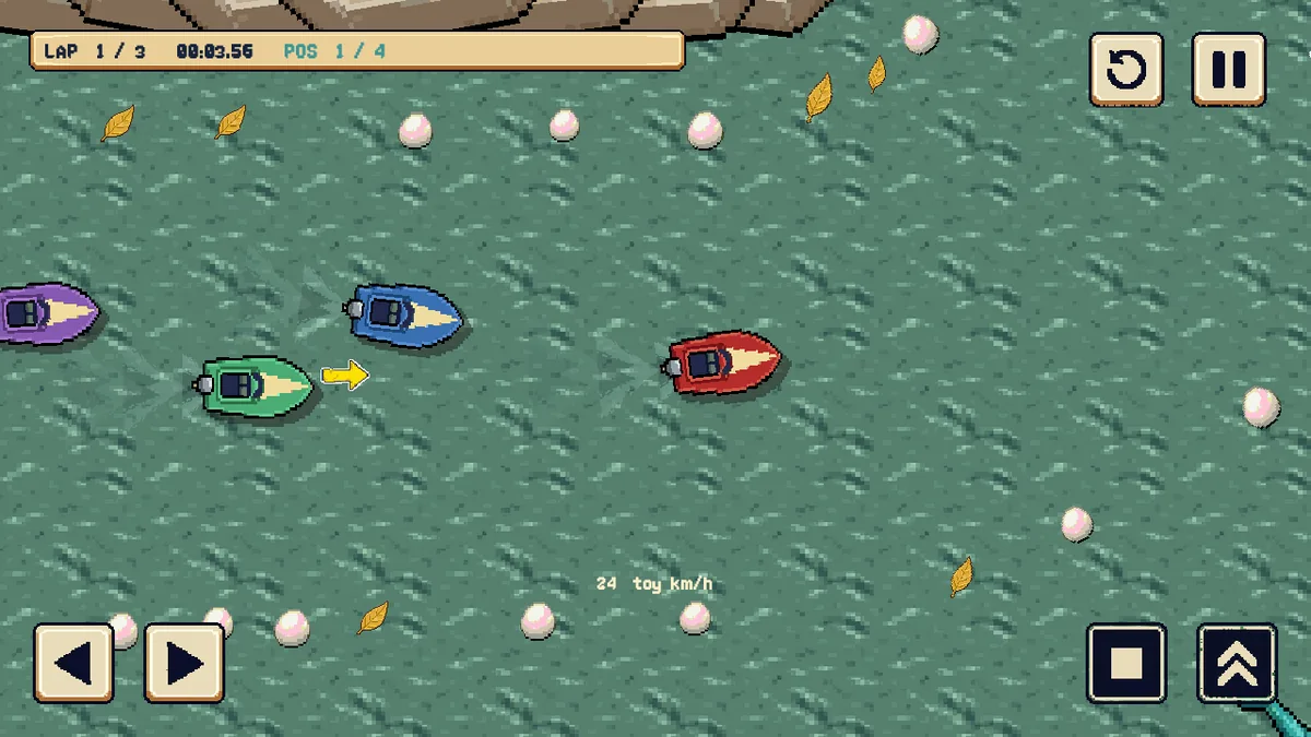 Screenshot of Micro Racers